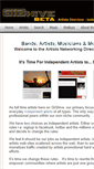 Mobile Screenshot of independent-artist-network.gighive.com