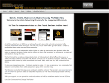 Tablet Screenshot of independent-artist-network.gighive.com